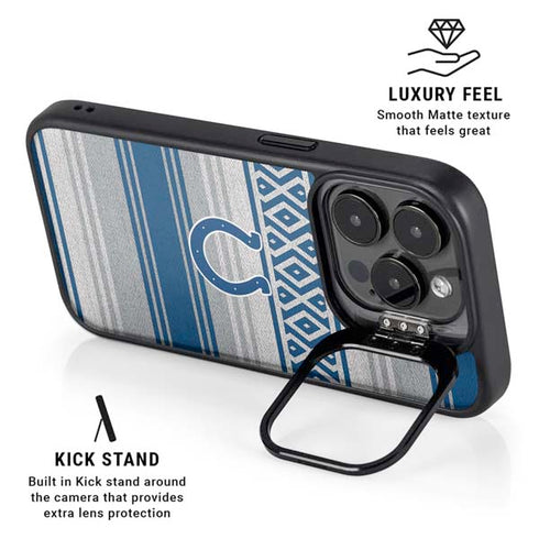 NFL Indianapolis Colts Trailblazer iPhone 15 Pro Max Kickstand Case