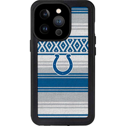 NFL Indianapolis Colts Trailblazer iPhone 15 Pro Waterproof Case