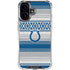 NFL Indianapolis Colts Trailblazer iPhone 16 Plus Clear Case