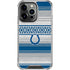 NFL Indianapolis Colts Trailblazer iPhone 16 Pro Clear Case