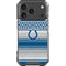 NFL Indianapolis Colts Trailblazer iPhone 18 Pro Clear Case
