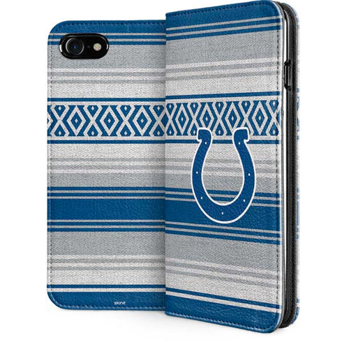NFL Indianapolis Colts Trailblazer iPhone SE (2nd & 3rd Gen) Folio Case