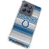 NFL Indianapolis Colts Trailblazer Moto G 5G (2025) Clear Case