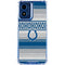 NFL Indianapolis Colts Trailblazer Moto G 5G (2024) Clear Case