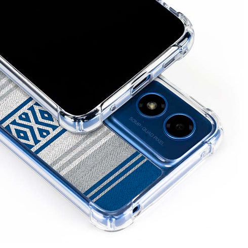 NFL Indianapolis Colts Trailblazer Moto G 5G (2024) Clear Case