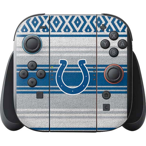 NFL Indianapolis Colts Trailblazer Nintendo Switch 2 (2025) with Joy-Con Skin
