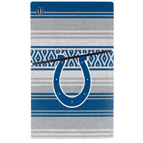 NFL Indianapolis Colts Trailblazer PS5 Slim Digital Edition Console Skin
