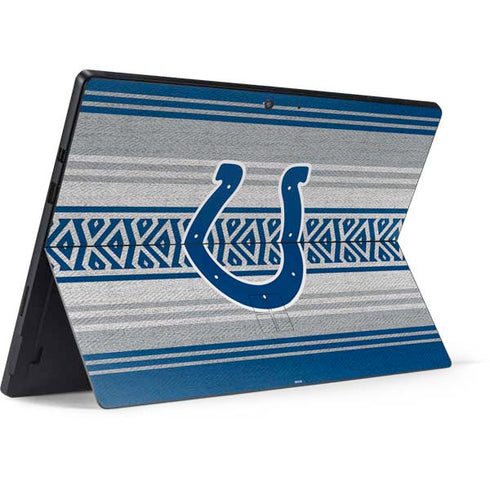 NFL Indianapolis Colts Trailblazer Surface Pro 7 Skin
