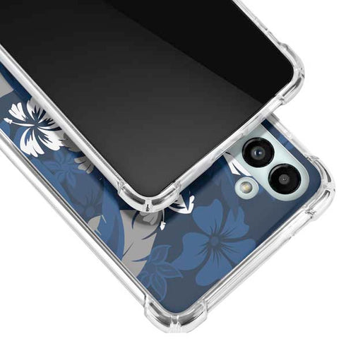 NFL Indianapolis Colts Tropical Print Galaxy A13 5G Clear Case