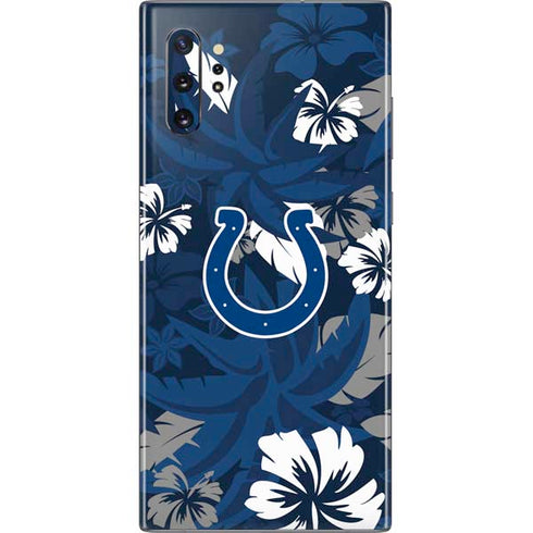 NFL Indianapolis Colts Tropical Print Galaxy Note 10 Plus Skin