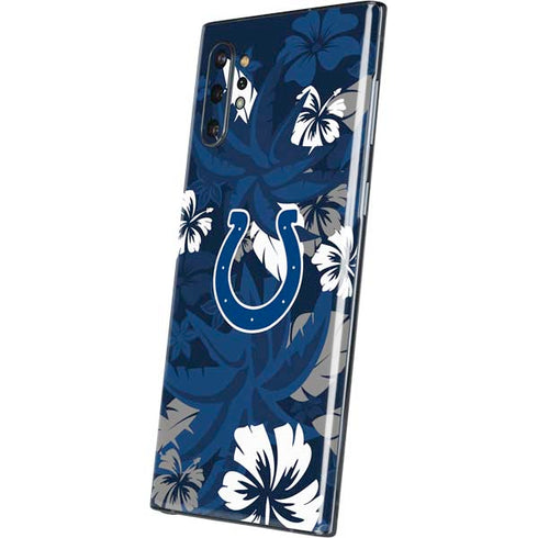 NFL Indianapolis Colts Tropical Print Galaxy Note 10 Plus Skin