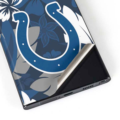 NFL Indianapolis Colts Tropical Print Galaxy Skins