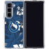 NFL Indianapolis Colts Tropical Print Galaxy Z Fold5 5G Clear Case
