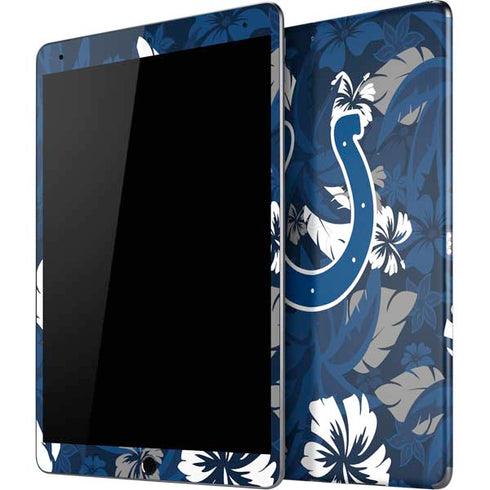 NFL Indianapolis Colts Tropical Print iPad Skins