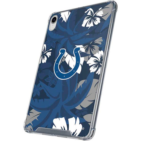 NFL Indianapolis Colts Tropical Print iPad 11th Gen (2025) Clear Case