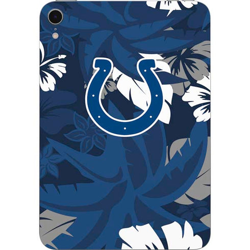 NFL Indianapolis Colts Tropical Print Apple iPad Mini Skin