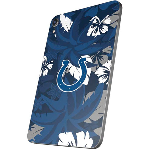 NFL Indianapolis Colts Tropical Print Apple iPad Mini Skin