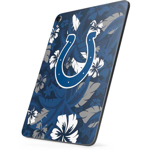 NFL Indianapolis Colts Tropical Print Apple iPad Pro Skin