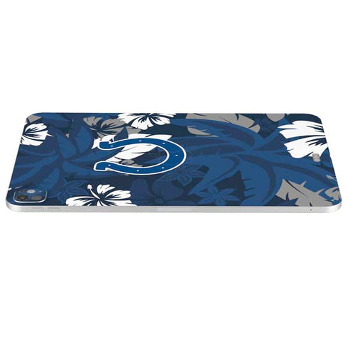 NFL Indianapolis Colts Tropical Print iPad Pro 13in M4 (2024) Skin