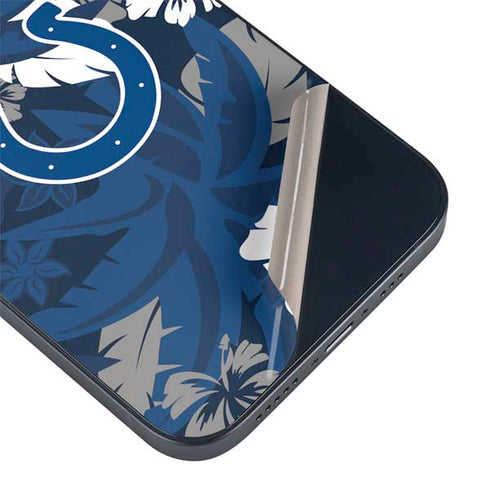 NFL Indianapolis Colts Tropical Print iPhone Skins