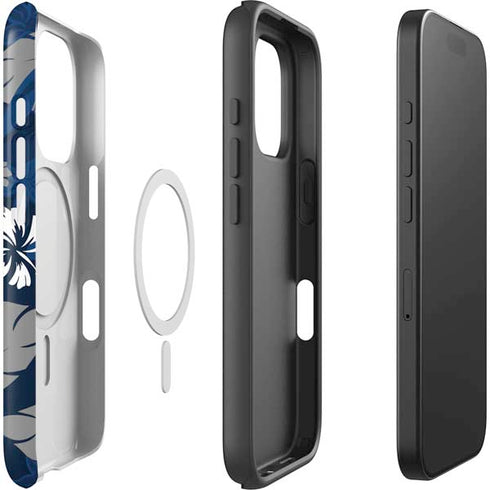 NFL Indianapolis Colts Tropical Print iPhone 16 Pro Magsafe Impact Case