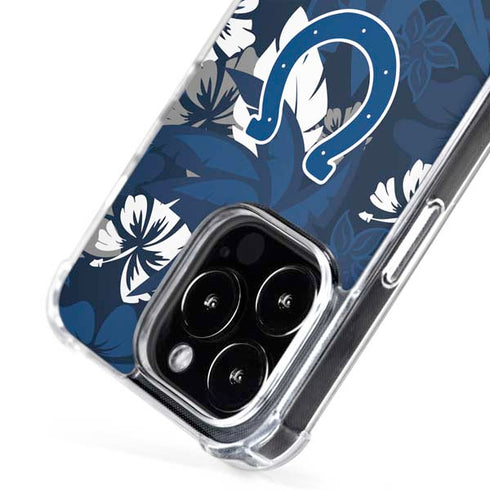 NFL Indianapolis Colts Tropical Print iPhone 16 Pro Max MagSafe Case