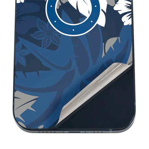 NFL Indianapolis Colts Tropical Print iPhone 16 Skin