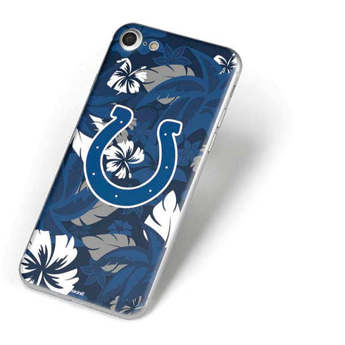 NFL Indianapolis Colts Tropical Print iPhone 8 Skin