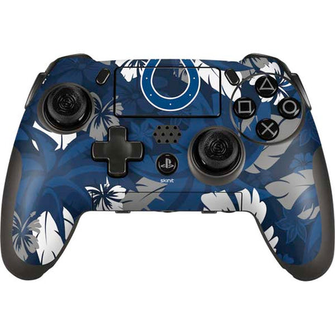NFL Indianapolis Colts Tropical Print PlayStation Scuf Vantage 2 Controller Skin