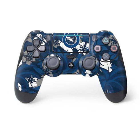NFL Indianapolis Colts Tropical Print PlayStation PS4 Skins