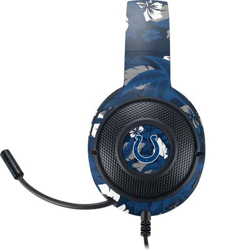 NFL Indianapolis Colts Tropical Print Razer Kraken X Skin