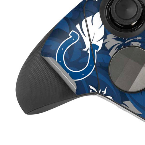 NFL Indianapolis Colts Tropical Print Xbox Elite Wireless Controller Series 2 Skin