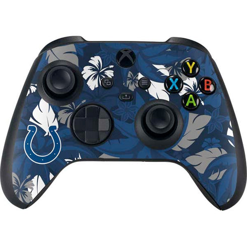 NFL Indianapolis Colts Tropical Print Xbox Series X Bundle Skin
