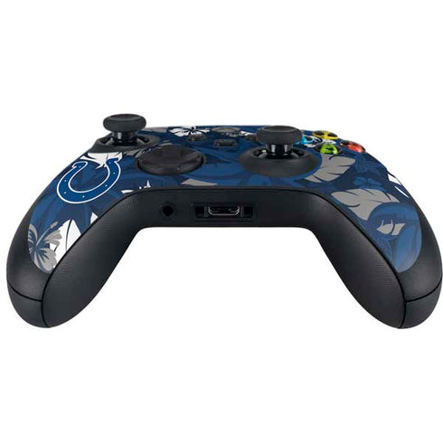 NFL Indianapolis Colts Tropical Print Xbox Series X Controller Skin