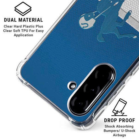 NFL Indianapolis Colts Vintage Galaxy A36 5G Clear Case