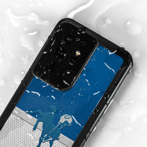 NFL Indianapolis Colts Vintage Galaxy S24 Ultra Waterproof Case