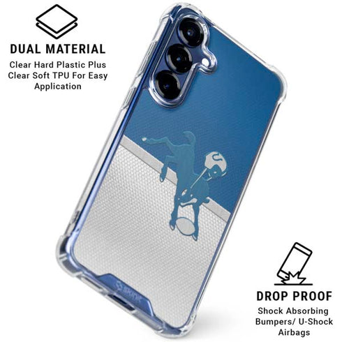 NFL Indianapolis Colts Vintage Galaxy S25 Plus Clear Case