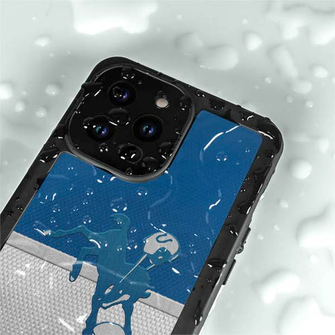 NFL Indianapolis Colts Vintage iPhone 15 Pro Waterproof Case