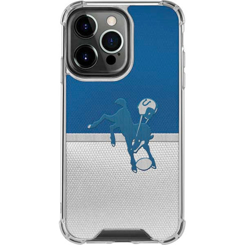 NFL Indianapolis Colts Vintage iPhone 16 Pro Max Clear Case
