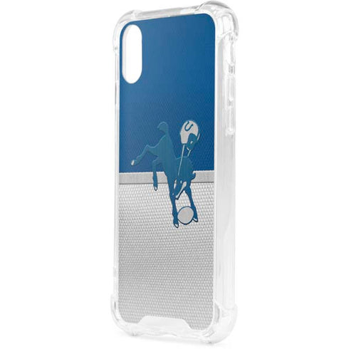 NFL Indianapolis Colts Vintage iPhone XS Clear Case