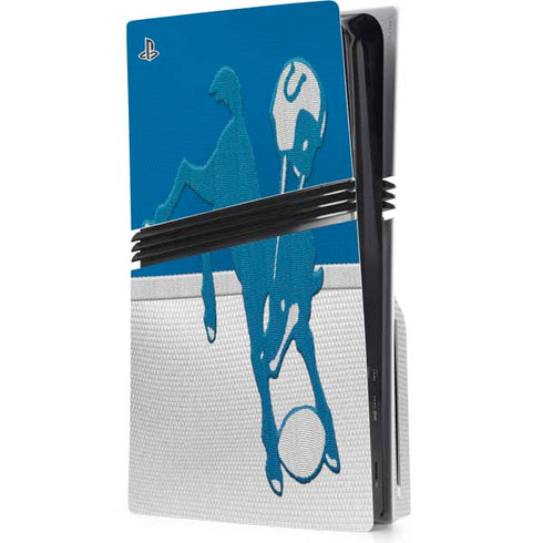 NFL Indianapolis Colts Vintage PS5 Pro Disk Console Skin