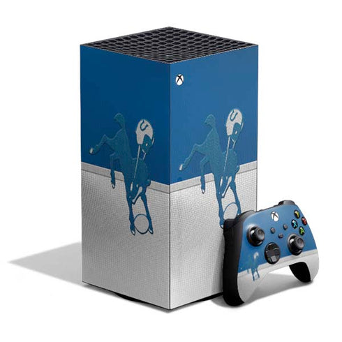 NFL Indianapolis Colts Vintage XBox Series X Digital Edition Bundle Skin