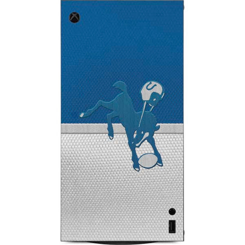NFL Indianapolis Colts Vintage XBox Series X Digital Edition Console Skin