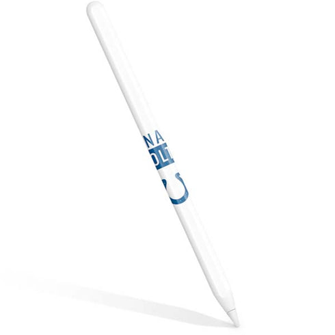 NFL Indianapolis Colts White Performance Series Apple Pencil (2nd Gen 2019) Skin