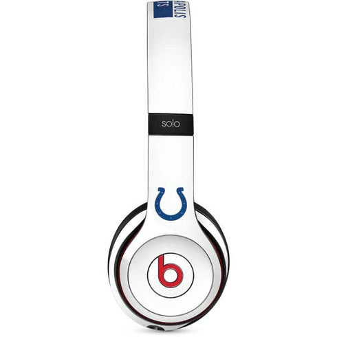 NFL Indianapolis Colts White Performance Series Beats Solo 3 Wireless Skin