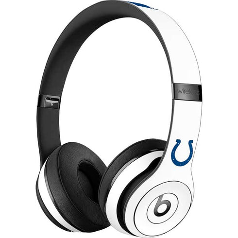 NFL Indianapolis Colts White Performance Series Beats Solo 3 Wireless Skin