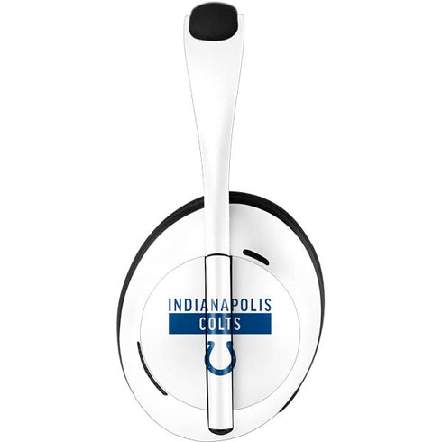 NFL Indianapolis Colts White Performance Series Bose Noise Cancelling Headphones 700 Skin