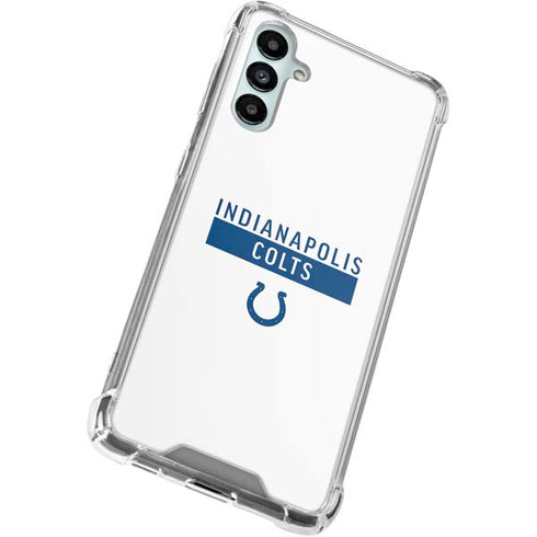 NFL Indianapolis Colts White Performance Series Gabb Phone 4 Clear Case