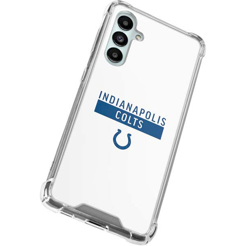 NFL Indianapolis Colts White Performance Series Galaxy A16 5G Clear Case