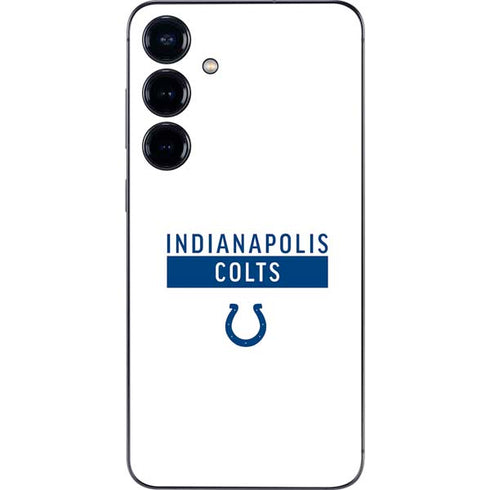NFL Indianapolis Colts White Performance Series Galaxy A16 5G Skin